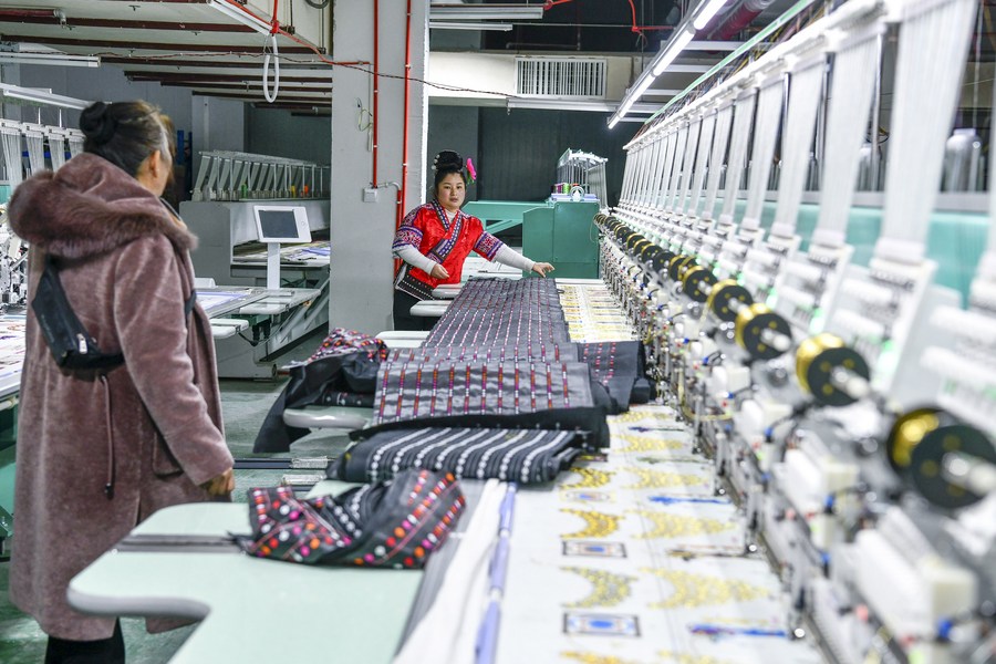 صادرات صناعة المنسوجات في الصين