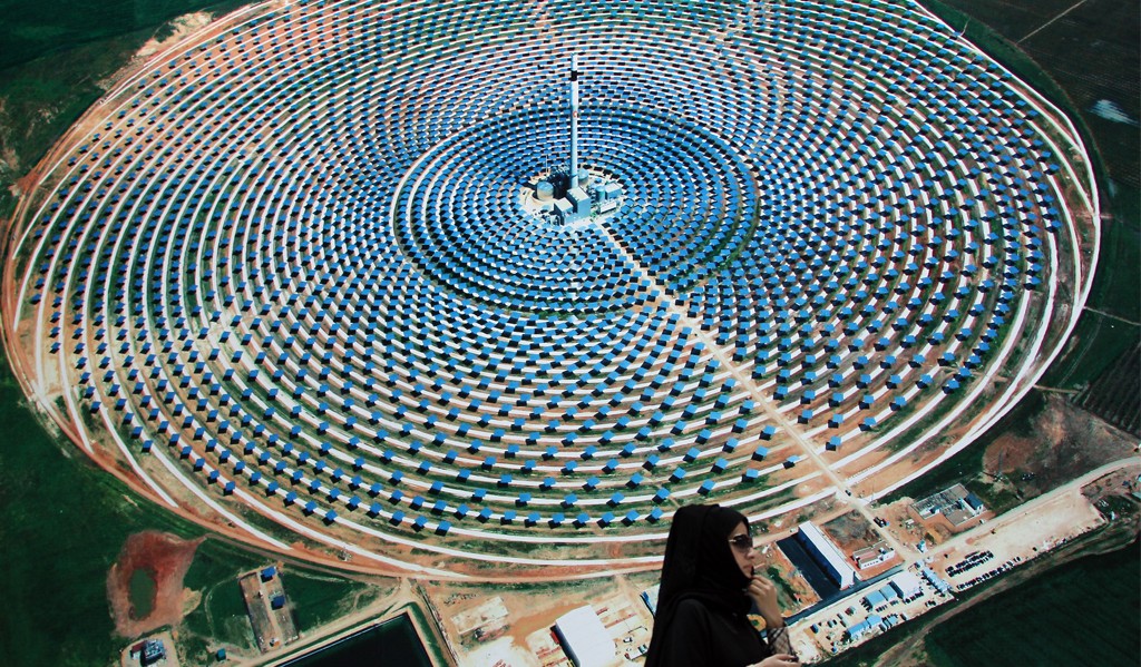 أكبر محطة طاقة شمسية في العالم