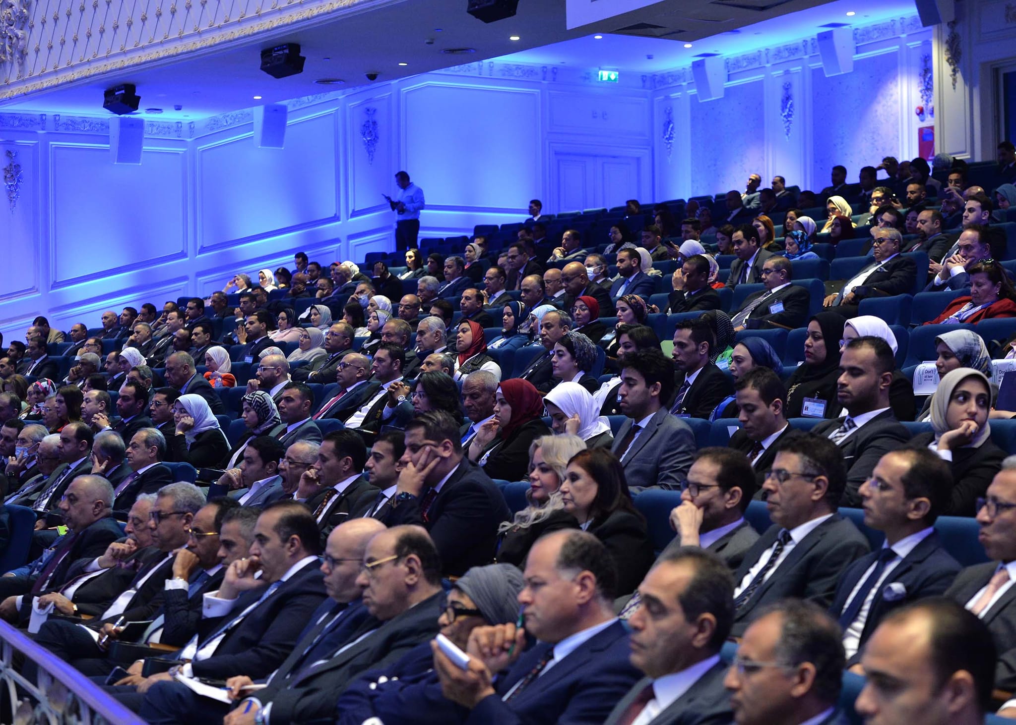 انطلاق فعاليات المؤتمر الاقتصادي ( مصر – 2022 ) بالعاصمة الإدارية الجديدة
