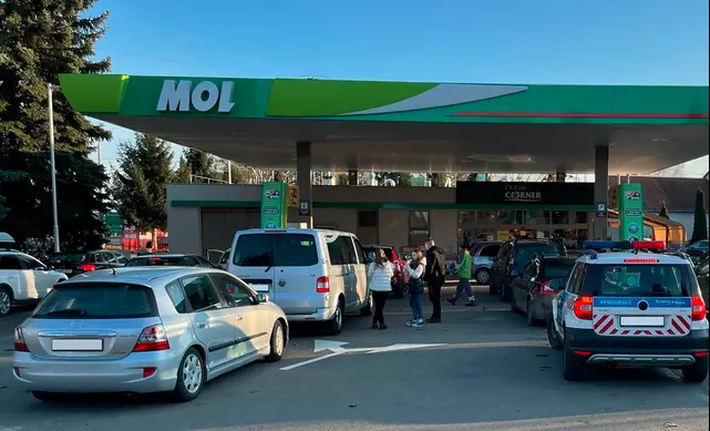 أزمة محطات الوقود في المجر