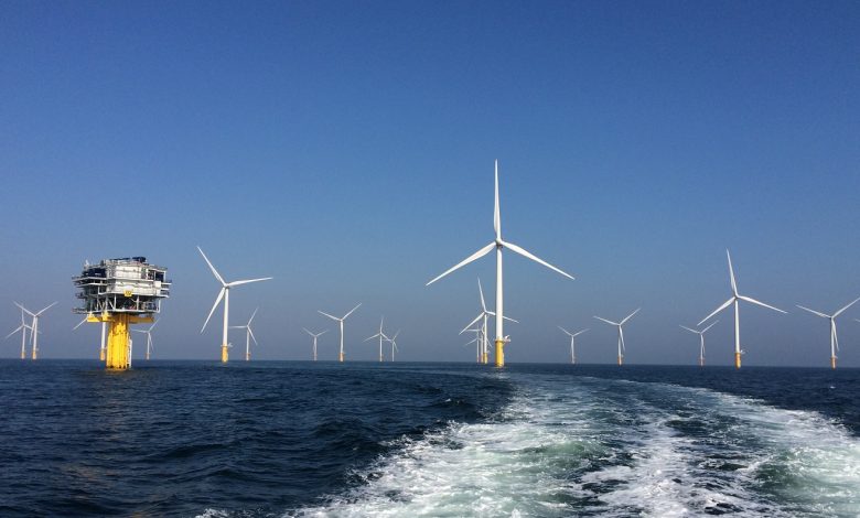 إنتاج طاقة الرياح البحرية