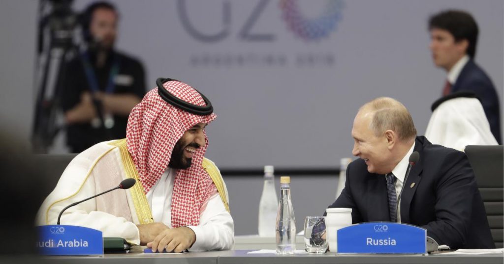 مكالمة بوتين وولي العهد السعودي