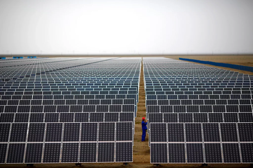 صادرات وحدات الطاقة الشمسية الصينية