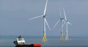 نمو مشاريع الرياح البحرية