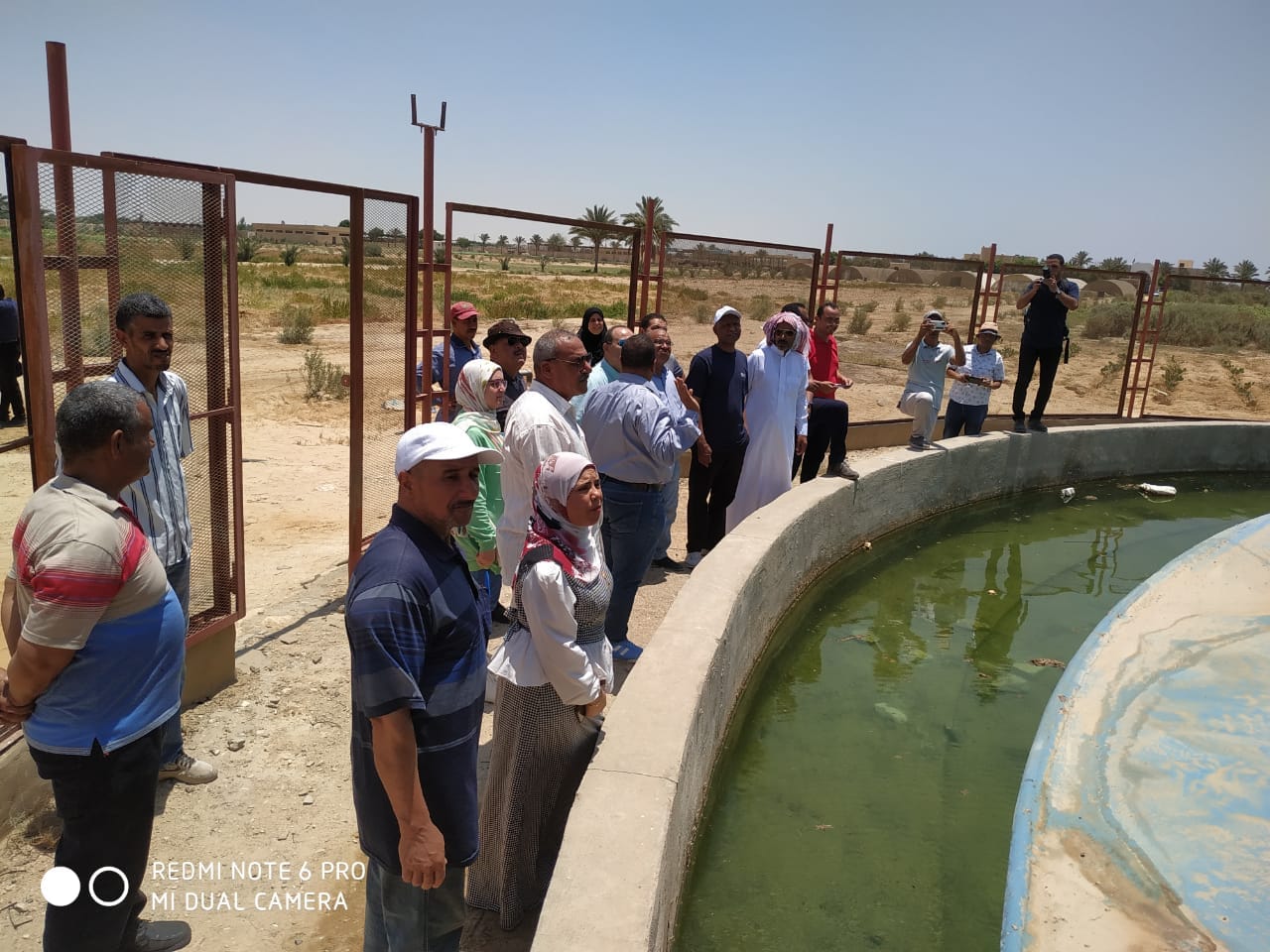 منظمة الاغذية والزراعة للامم المتحدة الفاو بزيارة لمحطة بحوث جنوب سيناء برأس سدر
