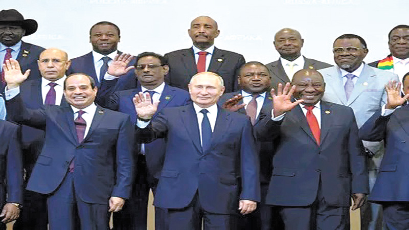 زيادة حجم التجارة والاستثمار بين روسيا والقارة الأفريقية