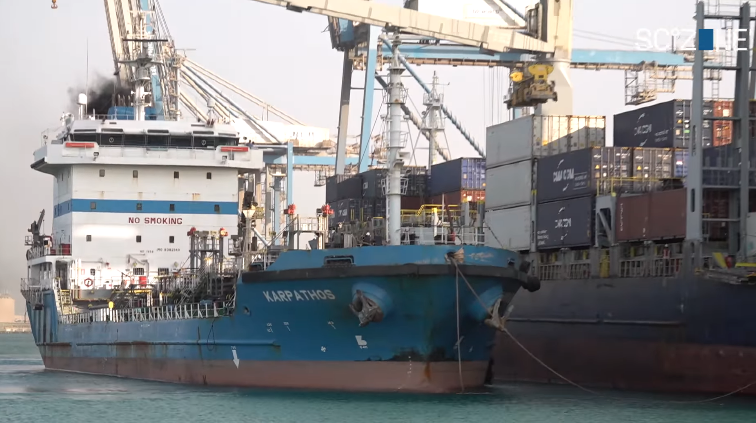 المنطقة الاقتصادية: تنفيذ أول عملية لخدمة تموين سفن بميناء السخنة بنجاح|فديو