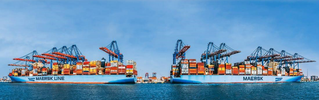 شركة Maersk : استثمار في مجالات الشحن والخدمات اللوجستية بميناء شرق بورسعيد