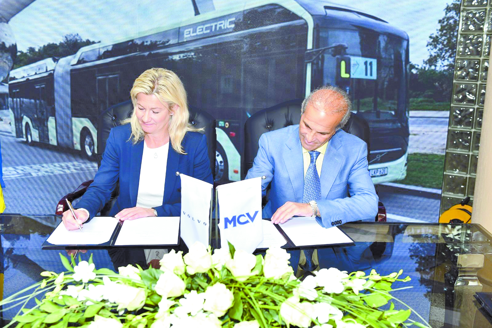 شركة MCV و Volvo العالمية: تصنيع الأتوبيسات الكهربائية فى مصر وتصديرها للسوق الأوروبية