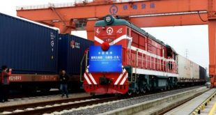 إطلاق أول قطار شحن بين الصين وأوروبا لعام 2024