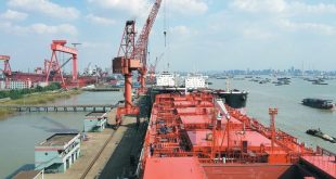 الصين تسجل نموًا قياسيًا في بناء السفن
