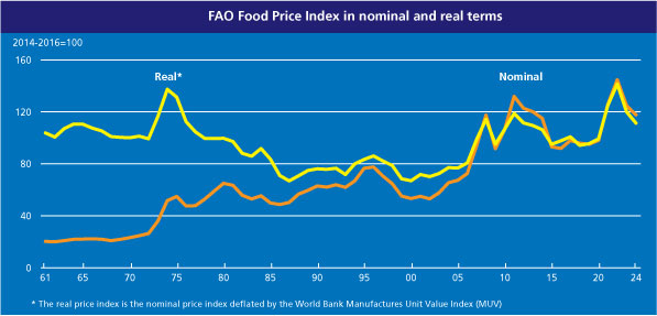الفاو: تراجع أسعار السلع الغذائية العالمية خلال فبراير 2024