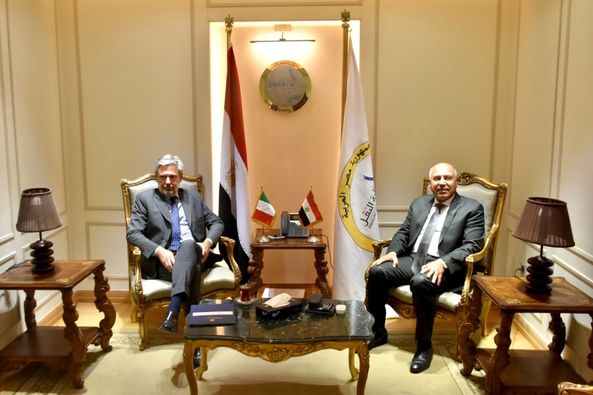تعاون مصري إيطالي لخدمة التجارة الخارجية